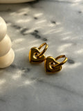 Huggie hoops “My love”