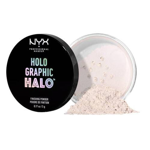 NYX Holographic Halo Finishing Powder  NYX Professional Makeup Polvo para sellar